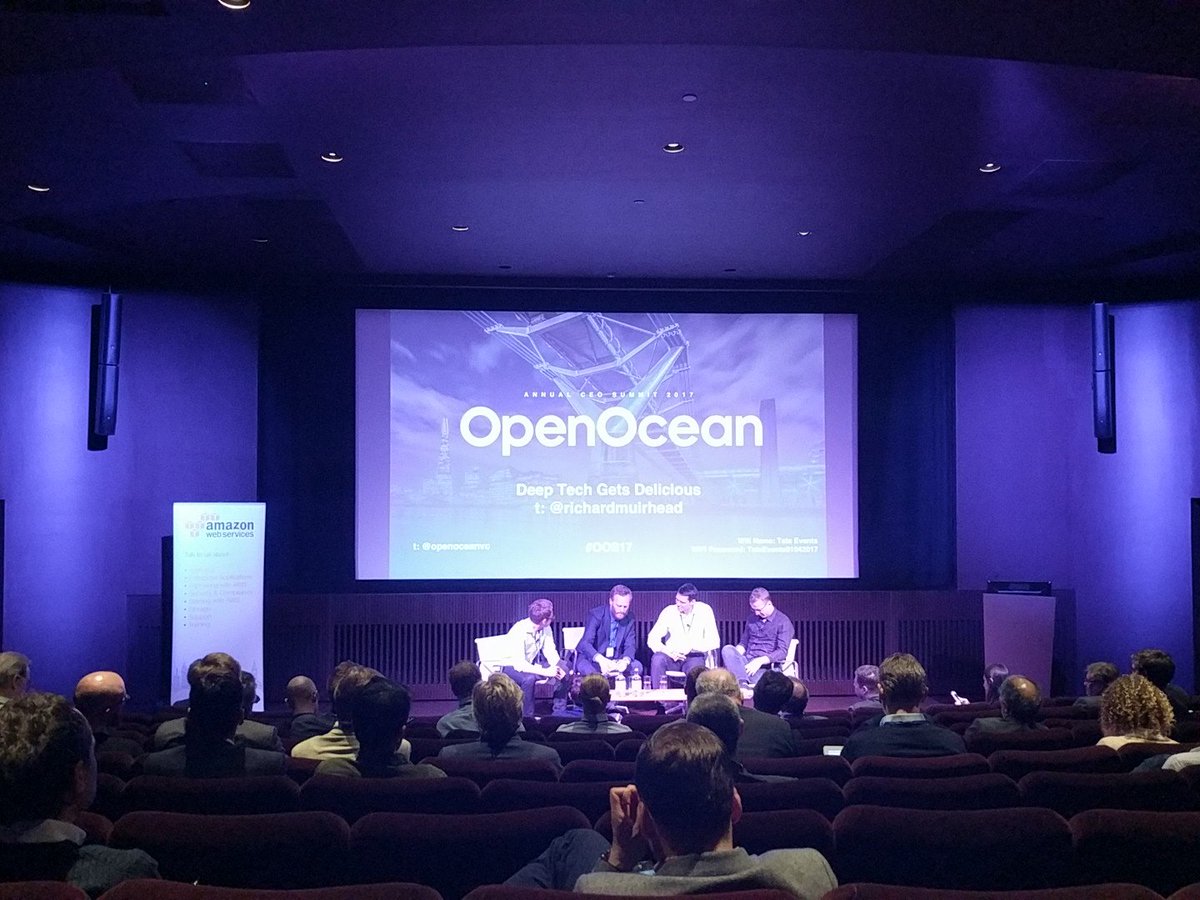 openoceanvc's tweet image. 'Delicious Experience Delivers Results' - the first panel event of the #OOS17. Moderated by @HarryStebbings.