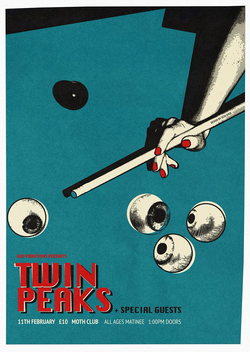 SPOTLIGHT: Olya Dyer has created posters for shows from the likes of <a href="/TwinPeaksDudes/">Twin Peaks Dudes 🌟</a> <a href="/MildHighClub/">MildHighClub</a> <a href="/tastymask/">-</a>  bit.ly/2nvFVRV