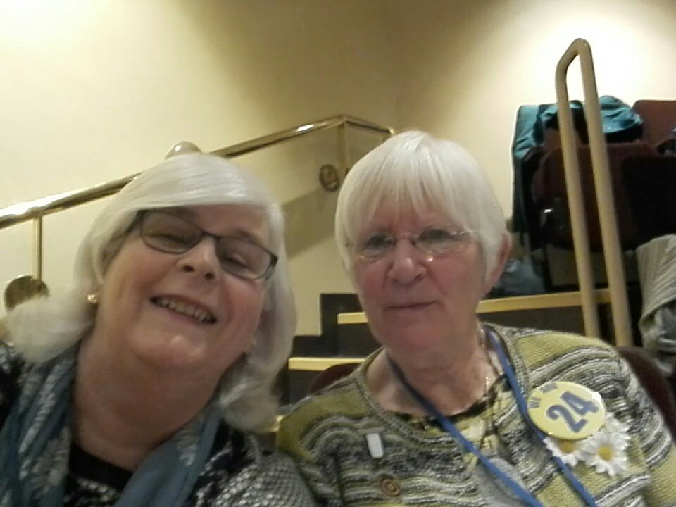 24InnerWheel's tweet image. @24InnerWheel   collectors enjoying Conference air is thin up here