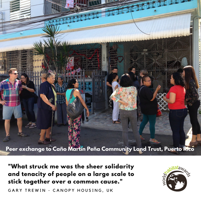 WorldHabitat's tweet photo. Gary @CanopyHousing on his experience seeing @CanoMartinPena - find out more about the peer exchange https://t.co/ehpk6wK6TM #IntercambioPR https://t.co/jONs06ex0G