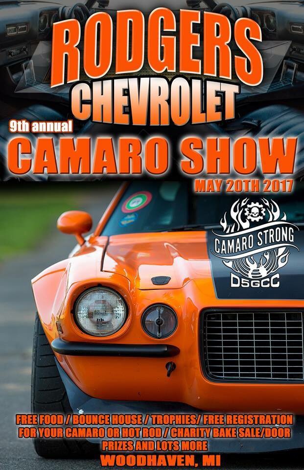 MBatesChevy's tweet image. Here is one of our collectible posters for this year's Camaro Show!