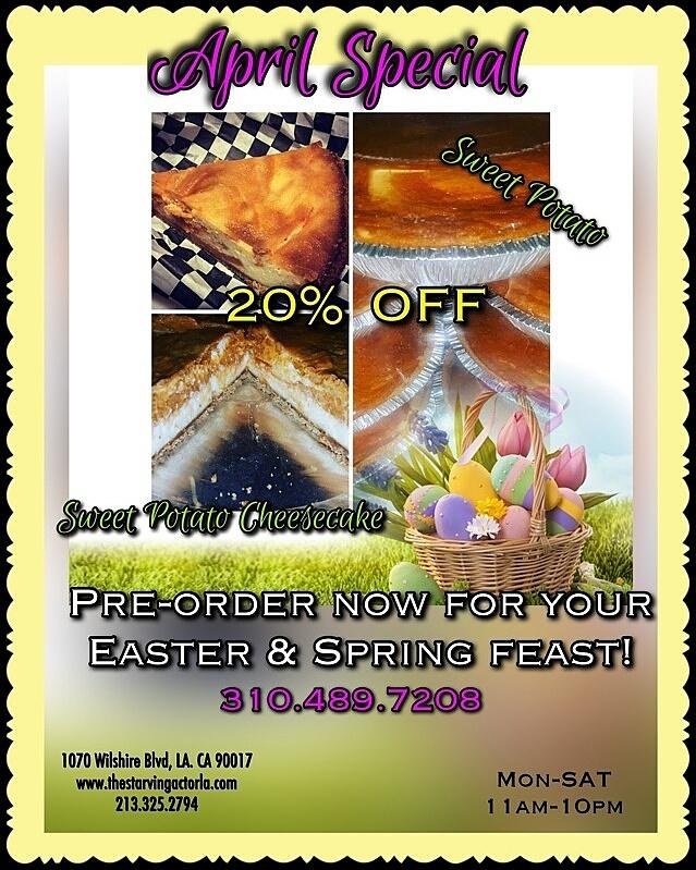 Pre-order your pies! #thestarvingactorla #sweetpotatocheesecake #sweetpotatopie