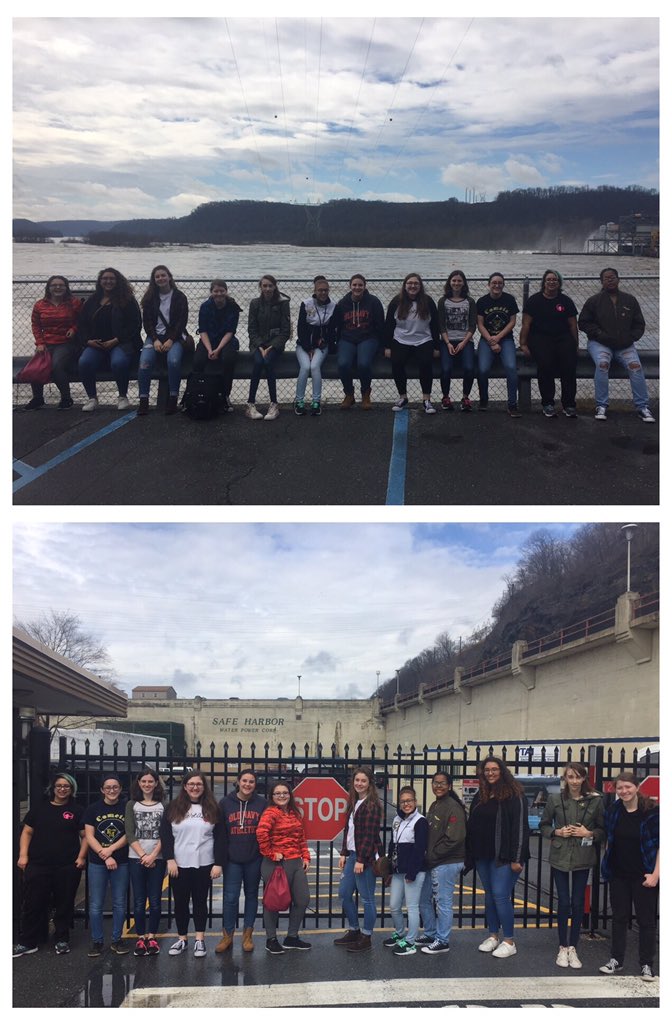Thanks to Alex Surra from @thaddeusstevens, Penn Manor students visited the Safe Harbor Power Plant! #lovetolearn #womeninSTEM <a href="/PMcounselors/">PennManor Counselors</a>