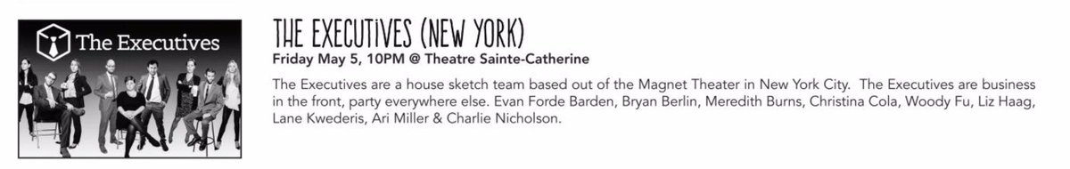 It's official! We're off to <a href="/MTLsketchfest/">MTLSketchfest</a> 👔🇨🇦 Don't miss out on our first business trip outside the states! #GetBossy