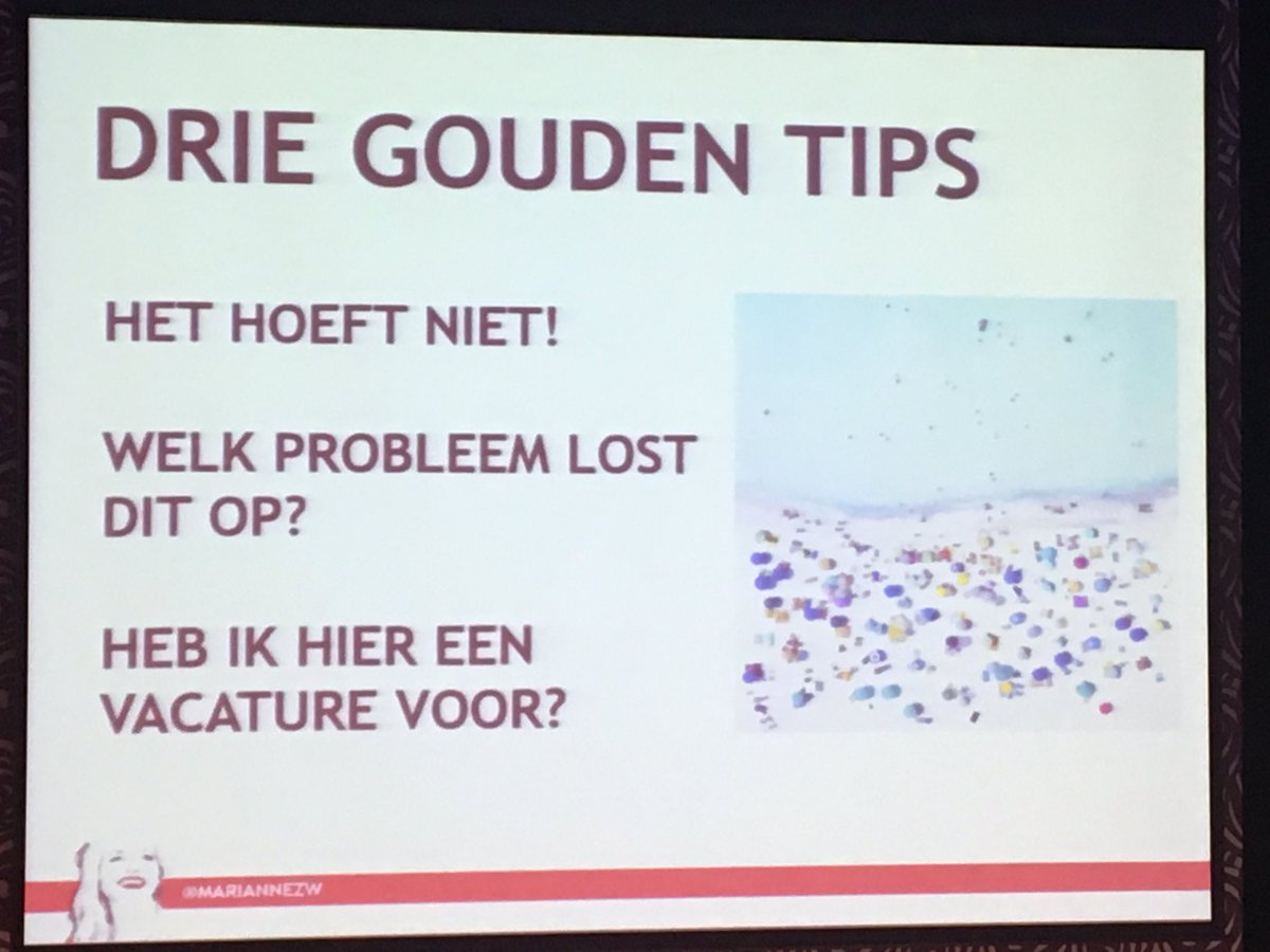 Keynote speaker <a href="/mariannezw/">Marianne Zwagerman 💟☮️</a> op haar best @BusinessWise050