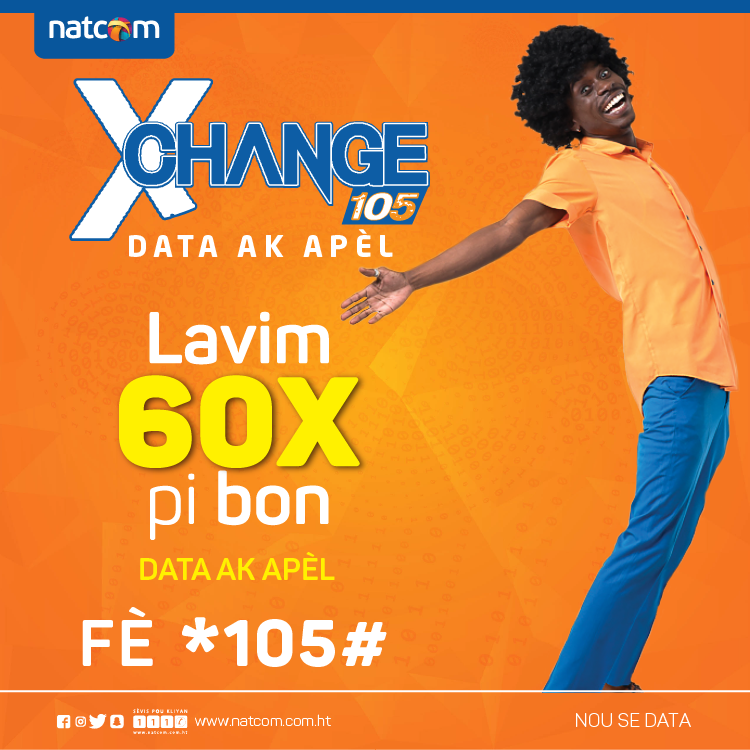 #NATCOM
 #NOUSEDATA
 #XCHANGE105