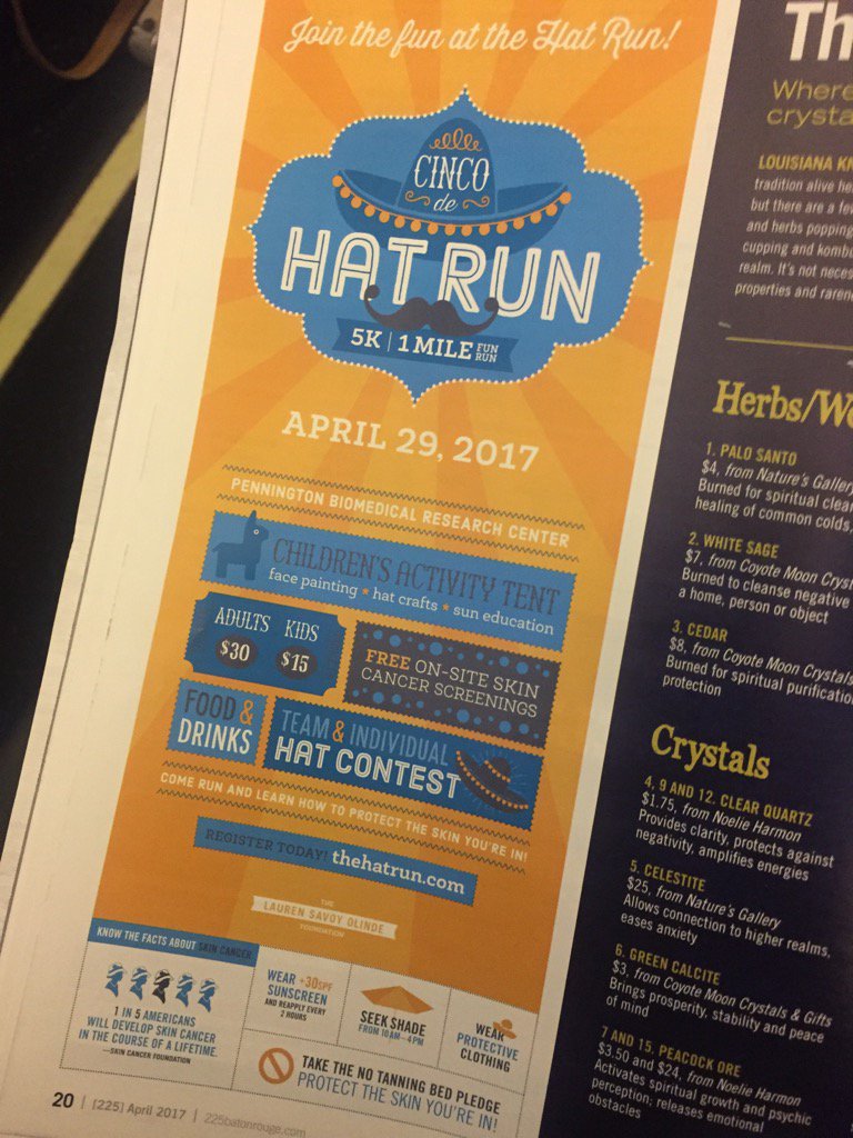 woodmanmonroe's tweet photo. @225batonrouge #hatrun #wearsunscreen 💛💙 https://t.co/HOfwsxQXeV