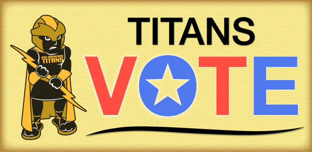 uwoshkosh's tweet photo. Important election today! Check out what's on the ballot: https://t.co/subSt9yPeR #TitansVote https://t.co/pFzhOj8qKe
