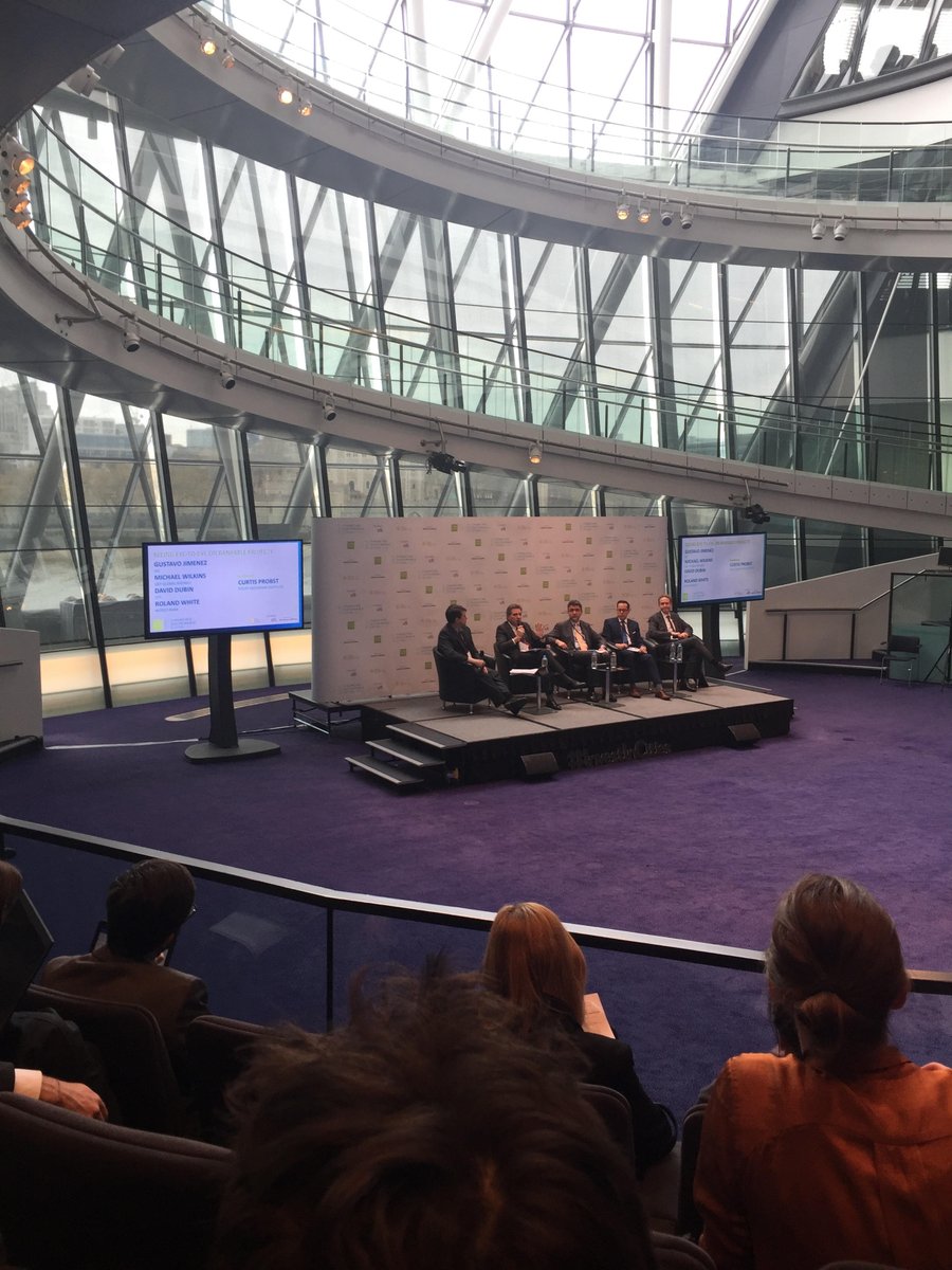 We are at <a href="/c40cities/">C40 Cities</a> Financing Sustainable Cities Forum 2017, London City Hall #investincities