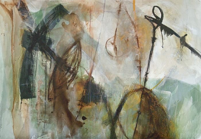 Sound of Nature. The earth is crying #lovethisplanet #painting #myjourney #love #artstudio #artwork #imagetones