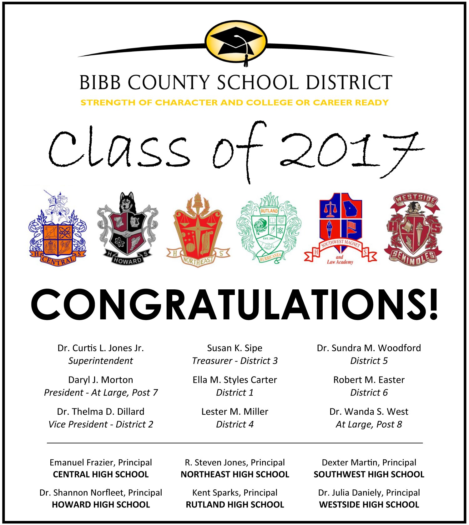 Bibb County Schools on Twitter "We can' believe it's almost time for 