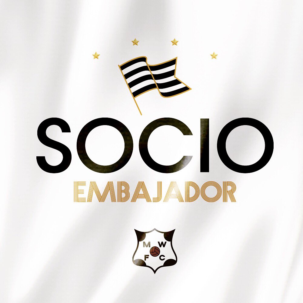 🏁Hincha del club es quien hace de su casa patria bohemia; en Rocha, Florencia o Estambul. Hicimos SOCIO EMBAJADOR. 

mwfc.com.uy/hacete-socio