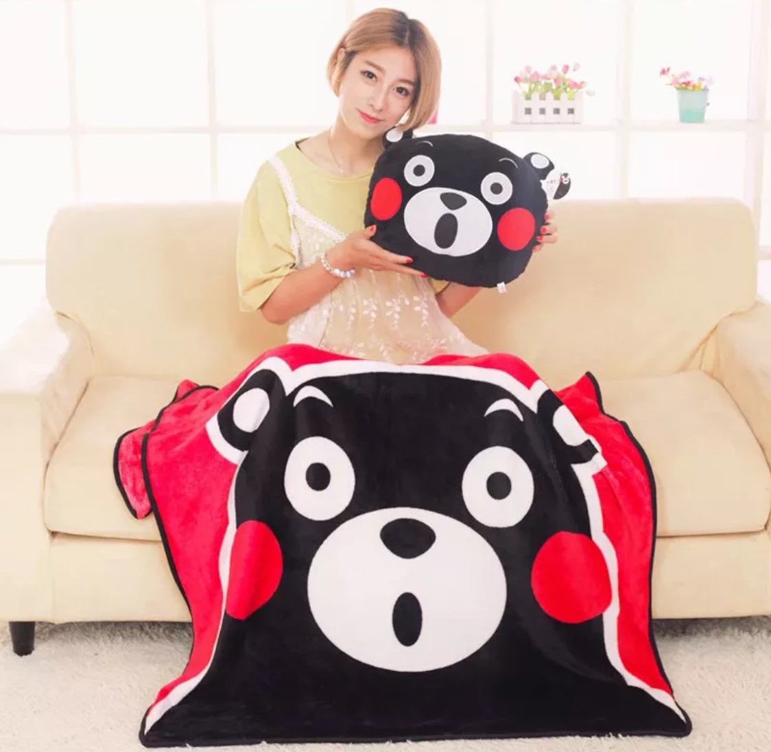 bigassweeb's tweet photo. ✨Kumamon 2.0 ~ Pillow &amp; Blanket Giveaway✨ RT to enter. WW🌎. 1 winner. Feel free to follow for daily surprises❣️ Ends: Surprise🐻 https://t.co/YigRoGZCvo