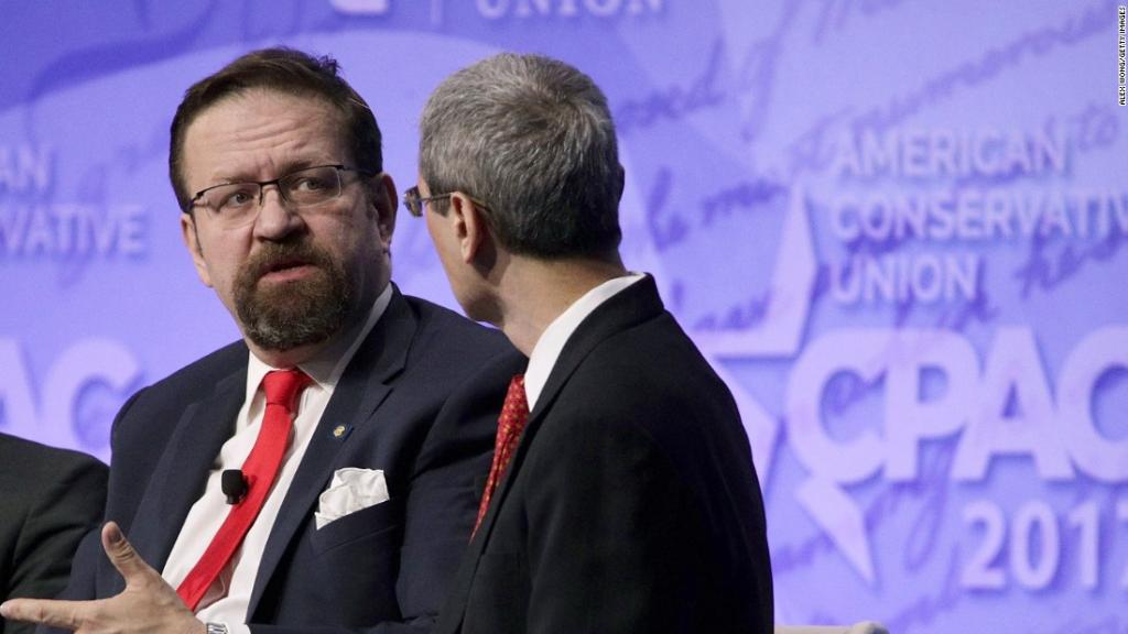 CNNPolitics's tweet photo. Wikipedia user "Sk-Gorka" edited information about WH aide Sebastian Gorka's gun charge https://t.co/yzclkOkJYN https://t.co/3iOr5sXMlB
