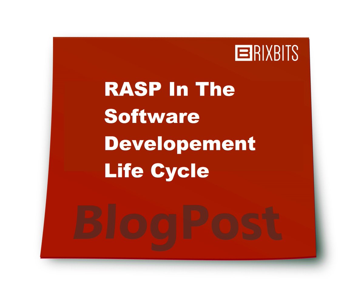 BrixBits's tweet photo. New Blog: Using RASP throughout the sdlc - Read now: https://t.co/2noob0kzex #RASP #cybersecurity #security #infosec https://t.co/ZD1XaOXVDT