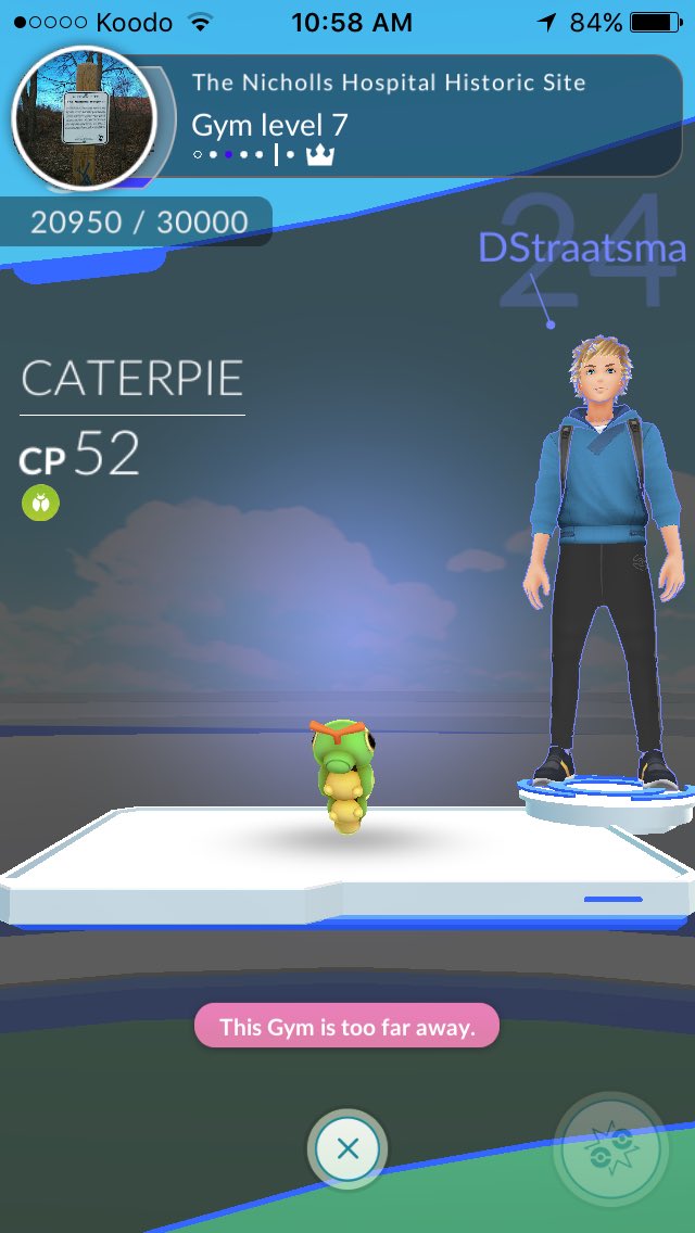 tinytacoturtle's tweet photo. What a scary mystic gym 😂😂😂😂😂😂😂😂😂 #PokemonGO #TeamInstinct #TeamMystic https://t.co/lowKzwrcuu