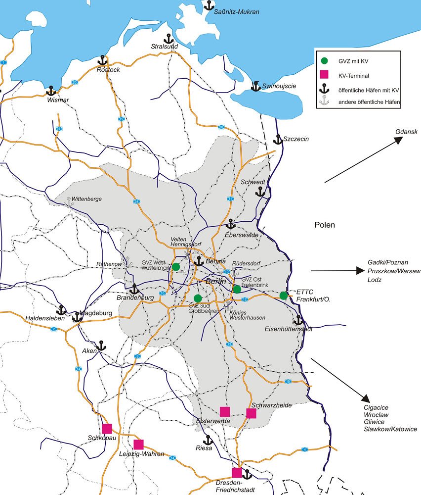 Bundeswasserstraßen Karte - Management Von Schadstoffbelasteten