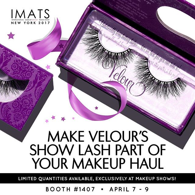 velour_beauty's tweet image. Begin your #IMATSNY Haul this weekend with Velour's 'Show Stopper' Lash, exclusive only to makeup shows. 🙌 RT If you're excited too!