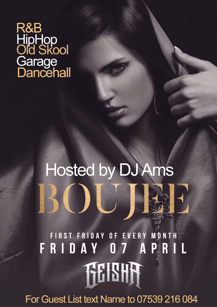 geishathecube's tweet photo. This weekend at #GEISHATHECUBE 

➡️ FRIDAY- BOUJEE

➡️ SATURDAY- #GLAMGEISHA with @charlideejay 🕺🏿🍾 https://t.co/T60qXVoo34