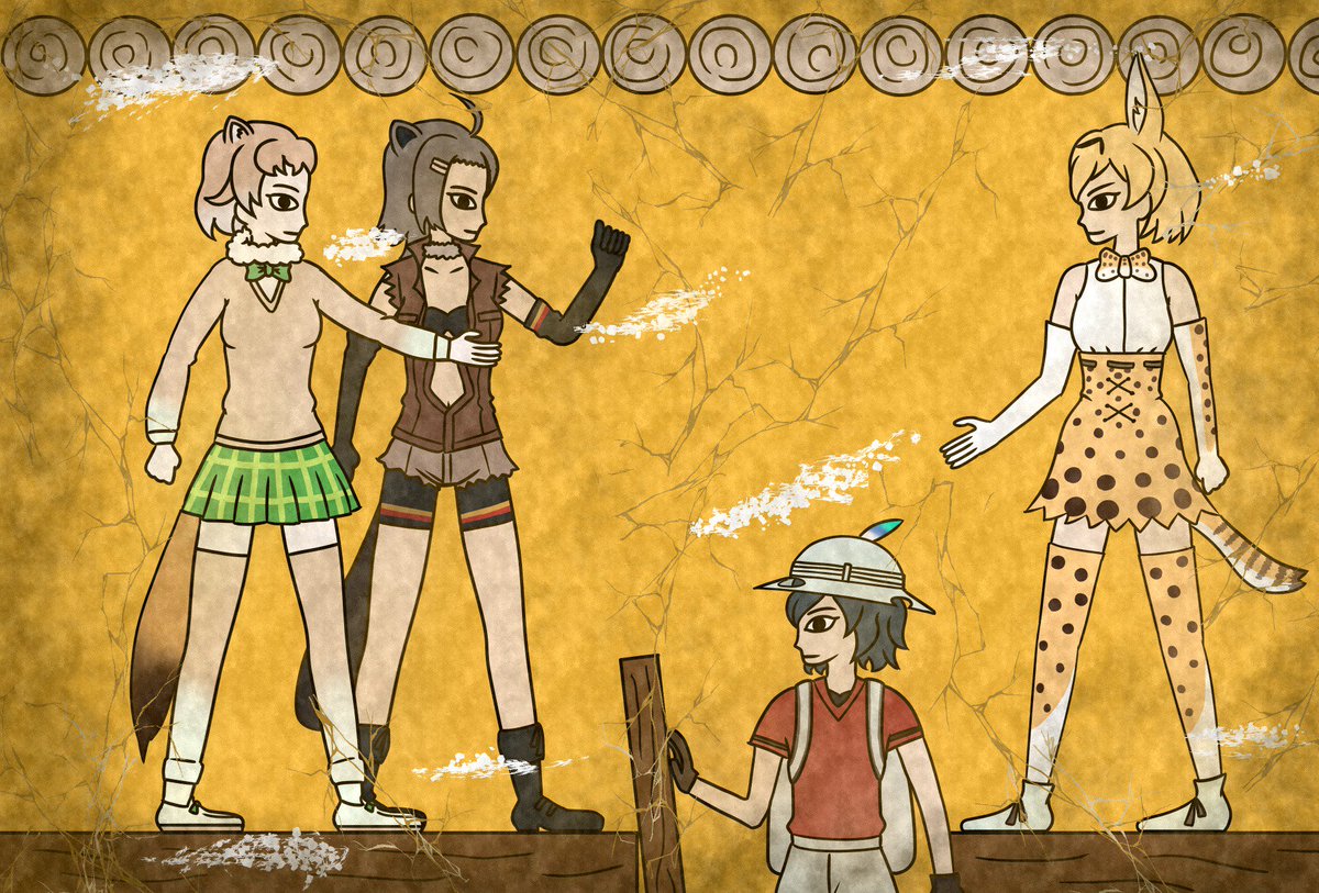 キタ Twitterren 壁画 こはんの家 けものフレンズ けもフレ 壁画 アメリカビーバー オグロプレーリードッグ キタ Twitterren 壁画 こはんの家 けものフレンズ けもフレ 壁画 アメリカビーバー オグロプレーリードッグ