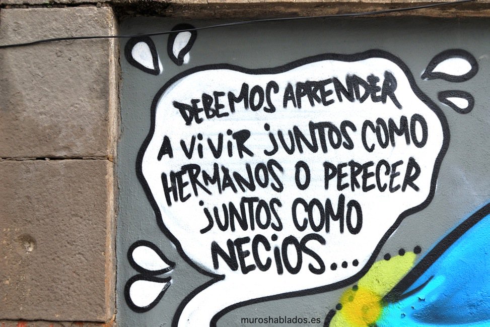 muroshablados's tweet photo. En recuerdo de Martin Luther King. https://t.co/3ryZBtYZjf
@konaire #graffiti #streetart #urbanart #sprayart #Barcelona #vivir #hermanos https://t.co/Mk8lvdrwZ1