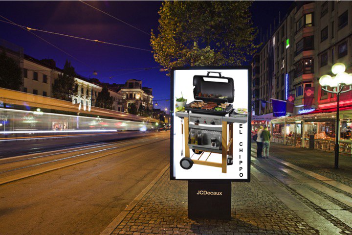 El_Chippo_Lille's tweet photo. New marketing campaign ! We placed 10 publicities in Lille, send us a pic of one of them and you'll get one meal for free ! #EDHECSMM https://t.co/cLr3LaFxGi