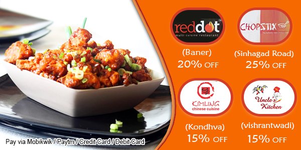 ressyapp's tweet photo. #Pune Save Upto 50% 
On Your Food Bill
Pay #Online And Get Extra 5% Off
Download the #app:
https://t.co/fNbiVZ3wDr https://t.co/Vp4oBVEqMI