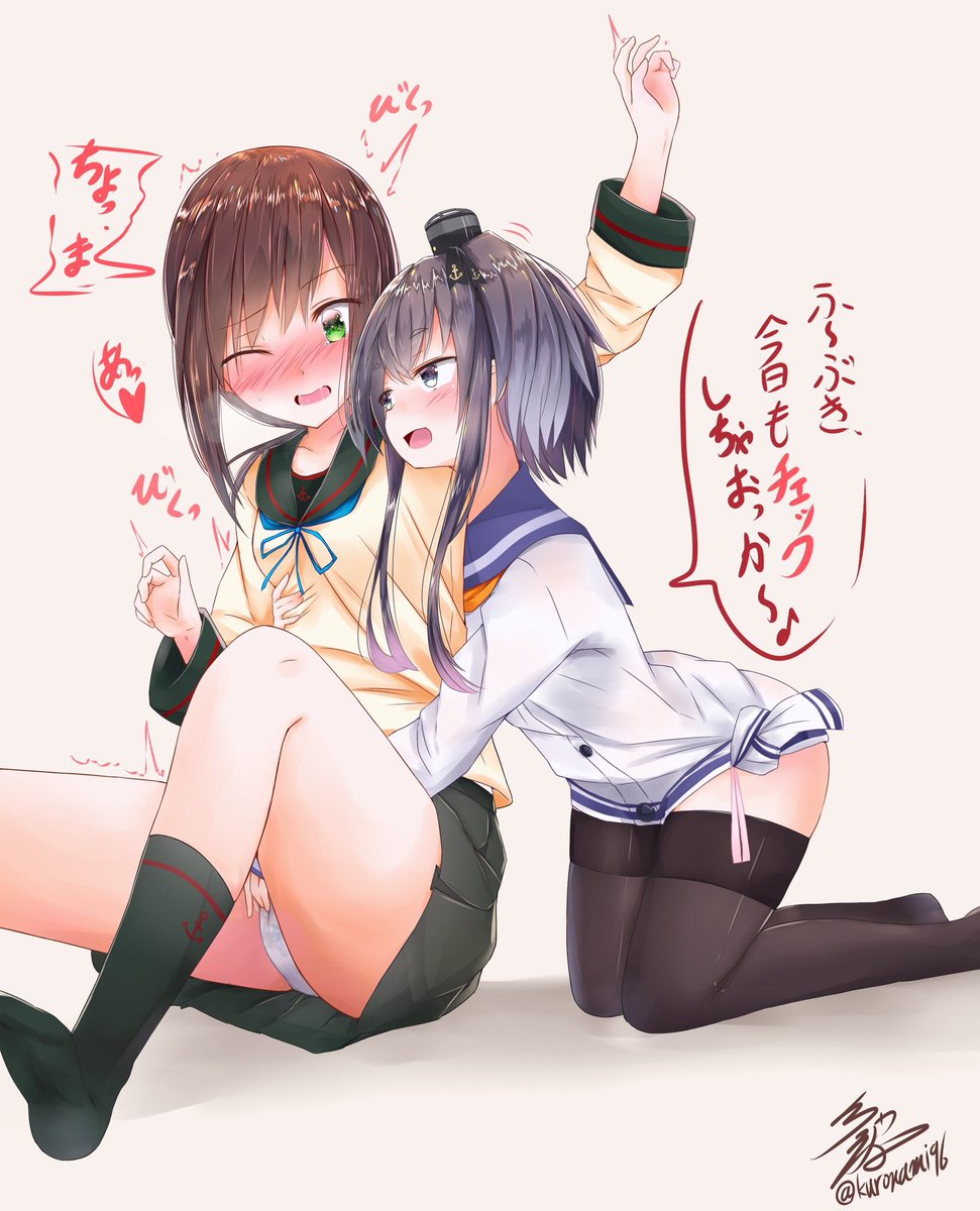 榛名と時雨中心に好きなものとか描いてます٩( 'ω' )و
平日の昼間や、休日の適当な時間によく生放送もしてたり。
今後はうちの子にも手を出していく予定です
#4月なのでフォロワーさんに自己紹介しようぜ 
