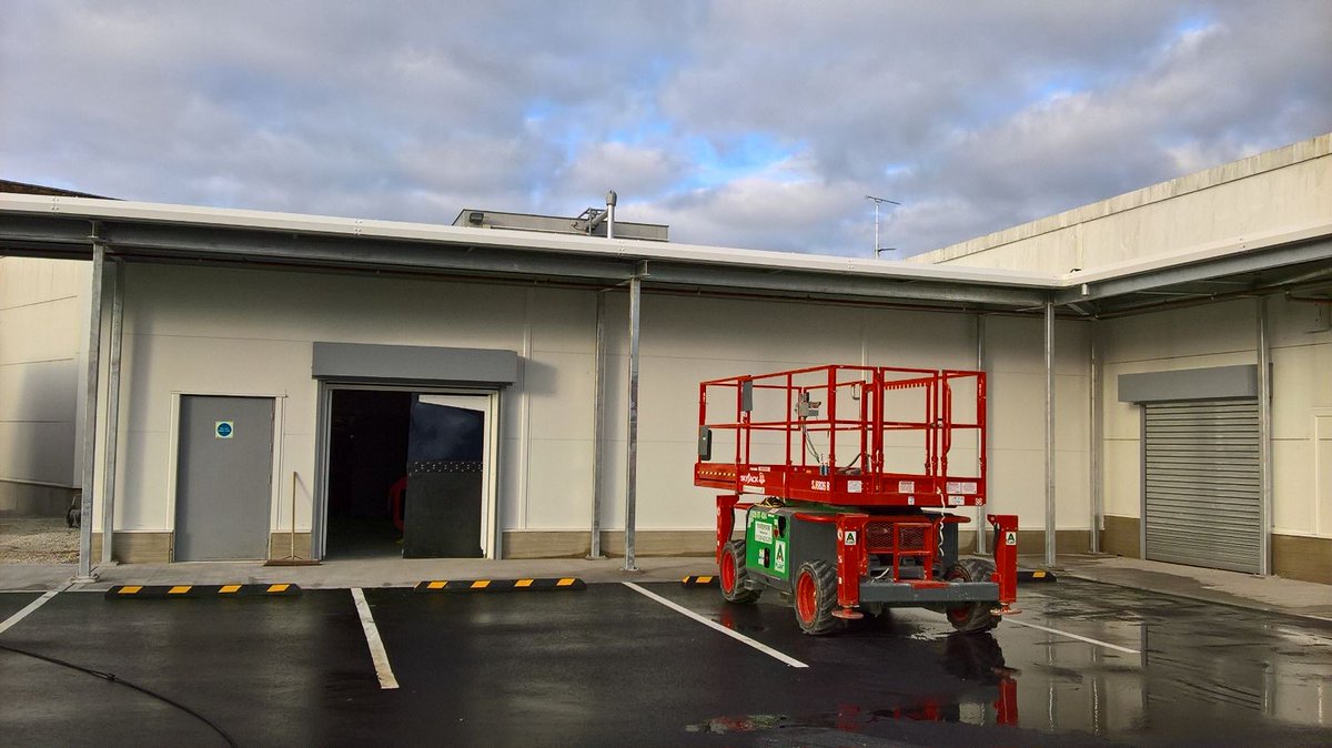 MidasStructural's tweet image. GOL Building &amp;amp; Canopy extension completed at Poole. Thanks to the William Southerns team