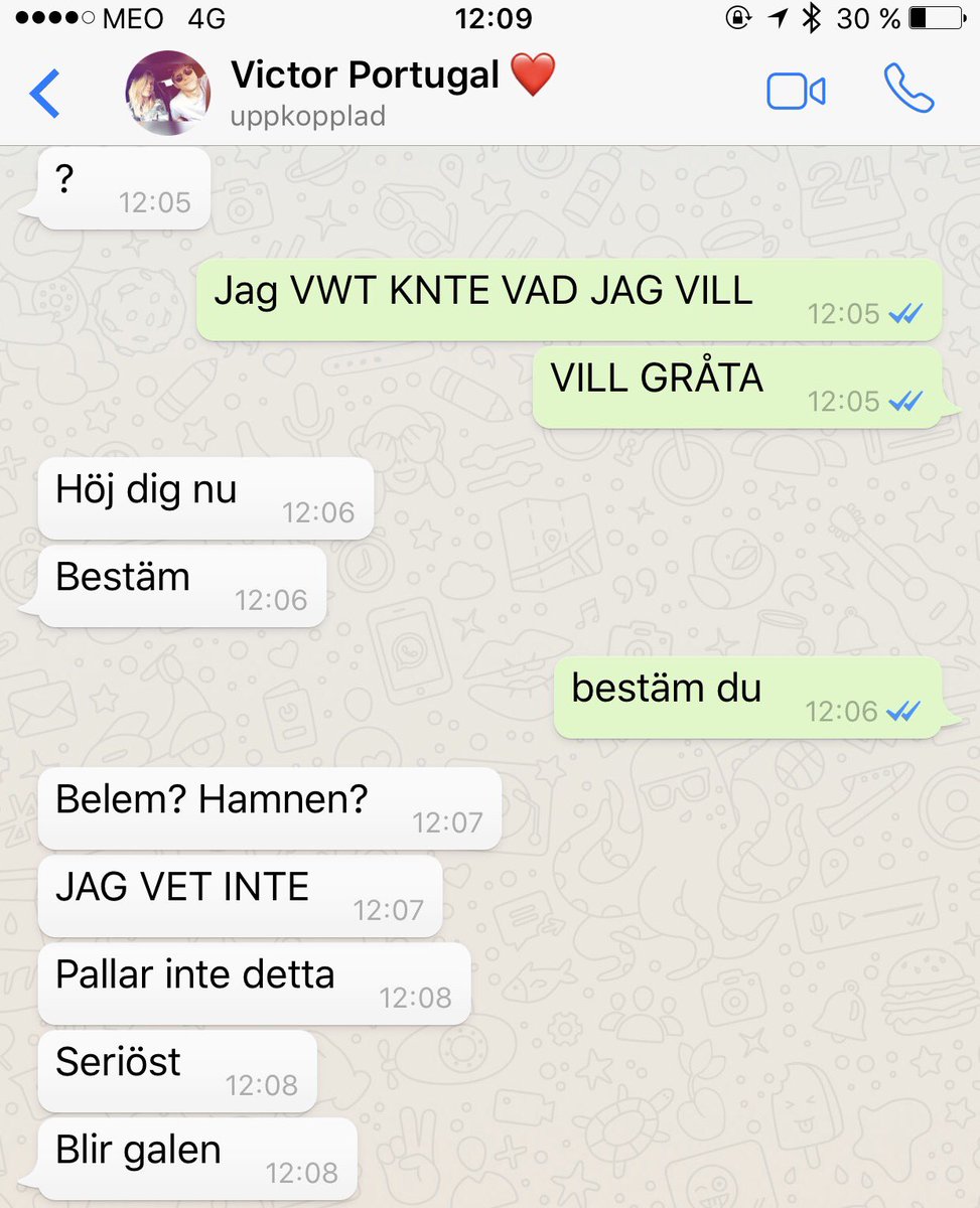 "Varför gjorde ni slut?" Nä men vi kunde aldrig bestämma vart eller vad vi skulle äta till lunch.