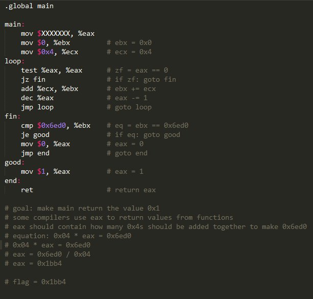 penafieljlm's tweet image. practised some rev'ing yesterday. yep, looks like i still remember my computer architecture class
#picoCTF2017