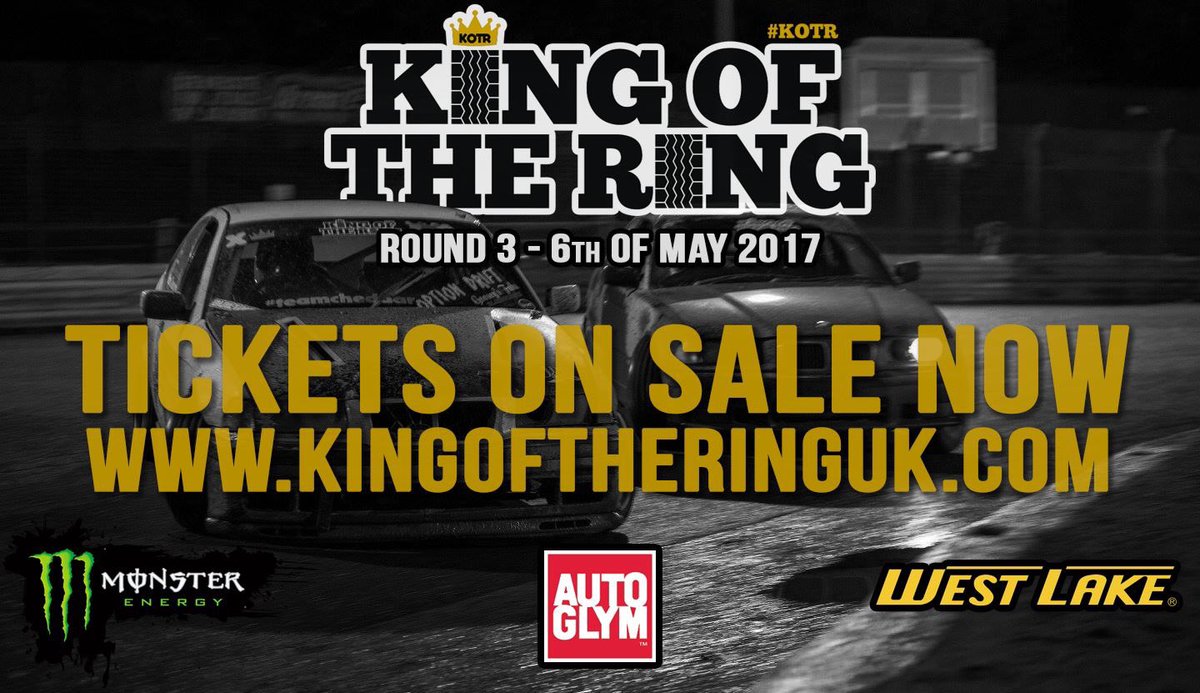 After an explosive Rnd 2, you definitely don't want to miss out on Rnd 3. Driver and Discounted Spectator Tickets are available now! #KOTR