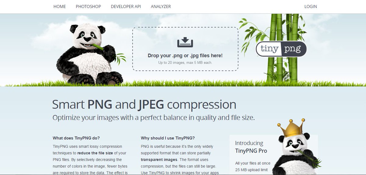 Internet_JetSet's tweet image. Reduce your blog page loading time compressing your images. improve UsersExperience=&amp;gt;BetterRanking=&amp;gt;SEO. Free tool =&amp;gt;tinypng.com