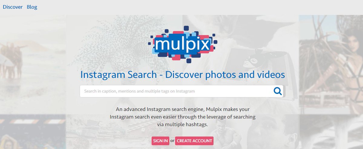 Internet_JetSet's tweet image. #Bloggers and #Influencers: #instagram Search Engine =&amp;gt;mulpix.com

Discover and find photos and videos you need

#Motivation