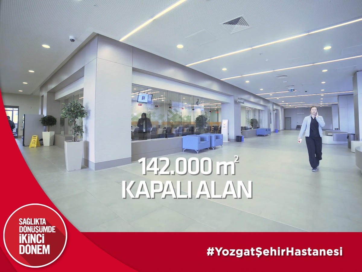 Hayaller gerçek oluyor. #YozgatŞehirHastanesi bugün açılıyor.