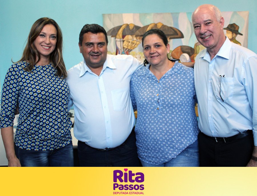 ritapassos_'s tweet photo. Estivemos na prefeitura de #Rafard. Nos reunimos com o prefeito Uil Maia, vice Carlão e vereador Fabio dos Santos (PSD) https://t.co/SywzHRZmkg