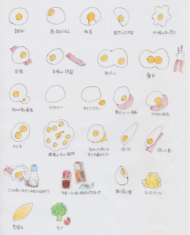 目玉焼きで語る色々な人間関係wなんとなく分かりすぎて笑えるwww