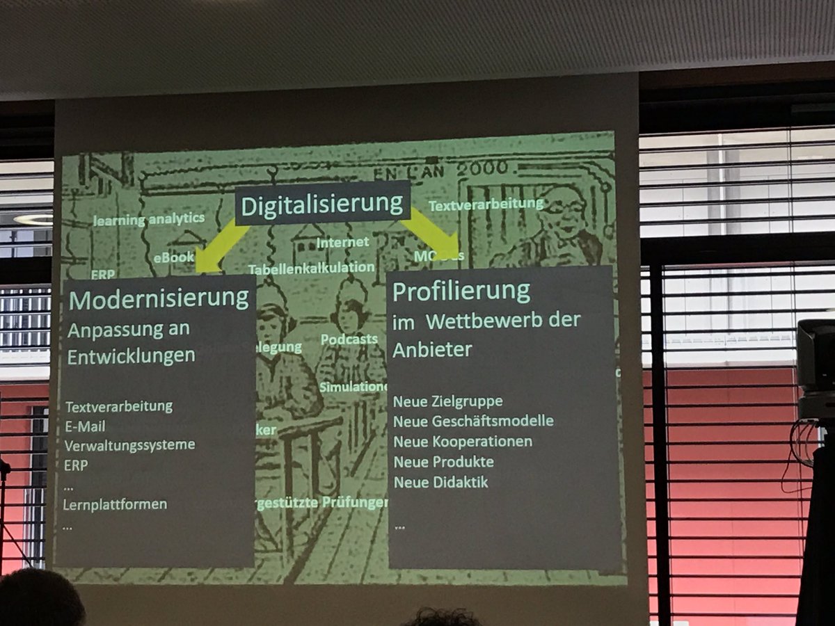 ThomasJenewein's tweet photo. Digitalisierung ist nicht nur Technologie einführen- sondern Geschäftsmodelle, Prozesse, Arbeiten und Lernen neu zu denken #selc17 https://t.co/ATe1DH413U