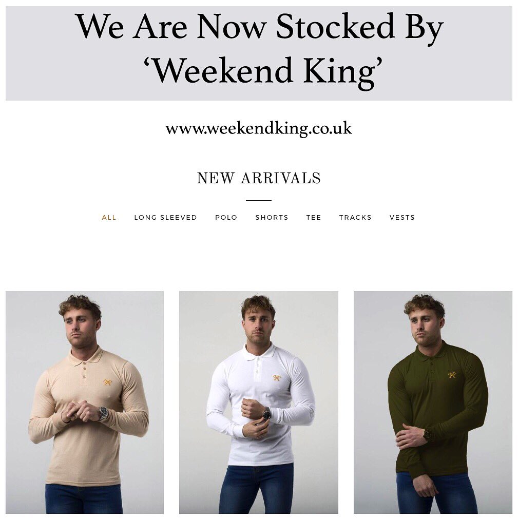 ⚡️New Stockist⚡️
We Are Now Stocked By @weekendking_ 
Check Us Out On Their Website
- weekendking.co.uk
#tshirts #menswear #urban #uk