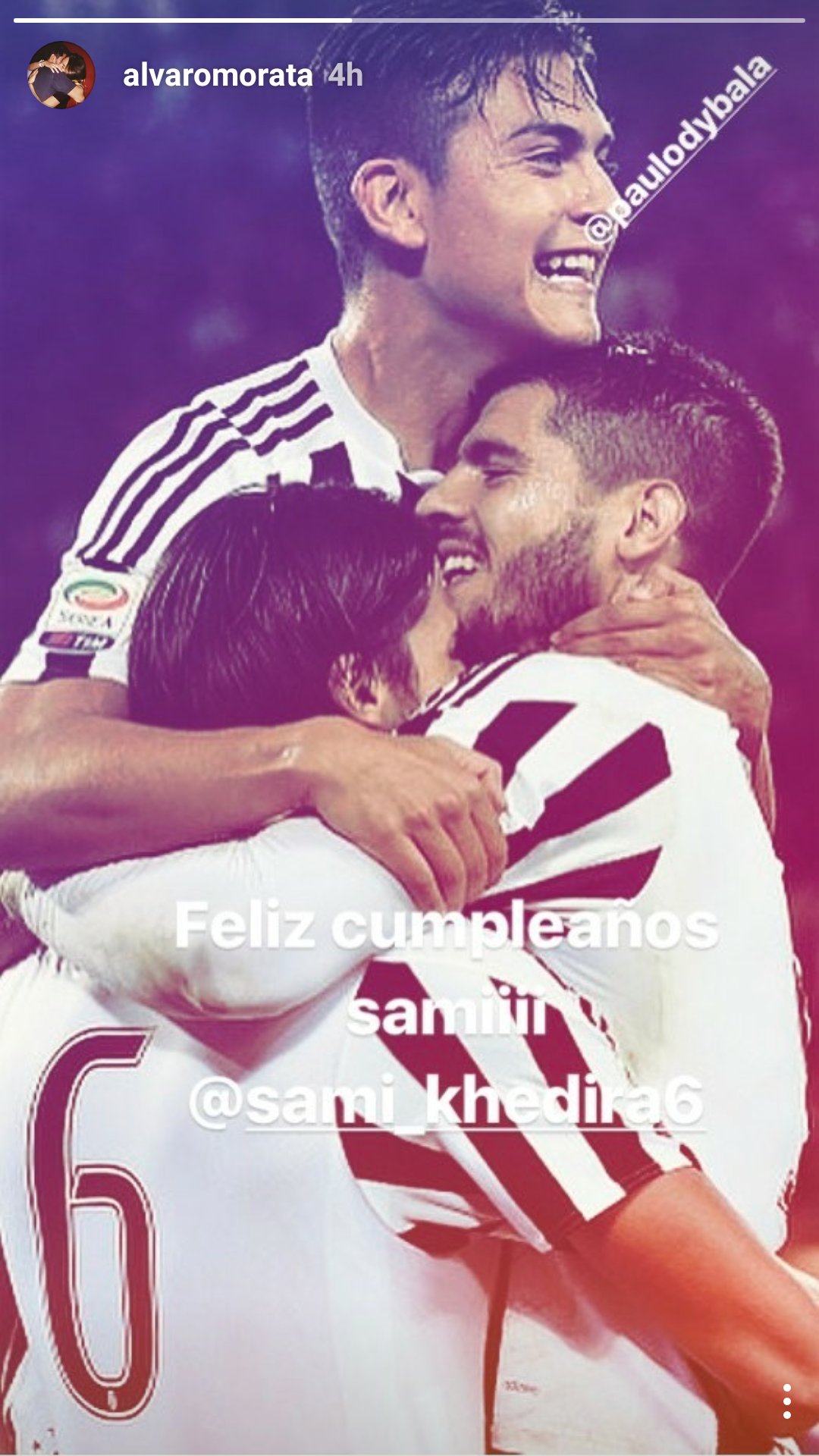 . wishing Sami Khedira a Happy Birthday 