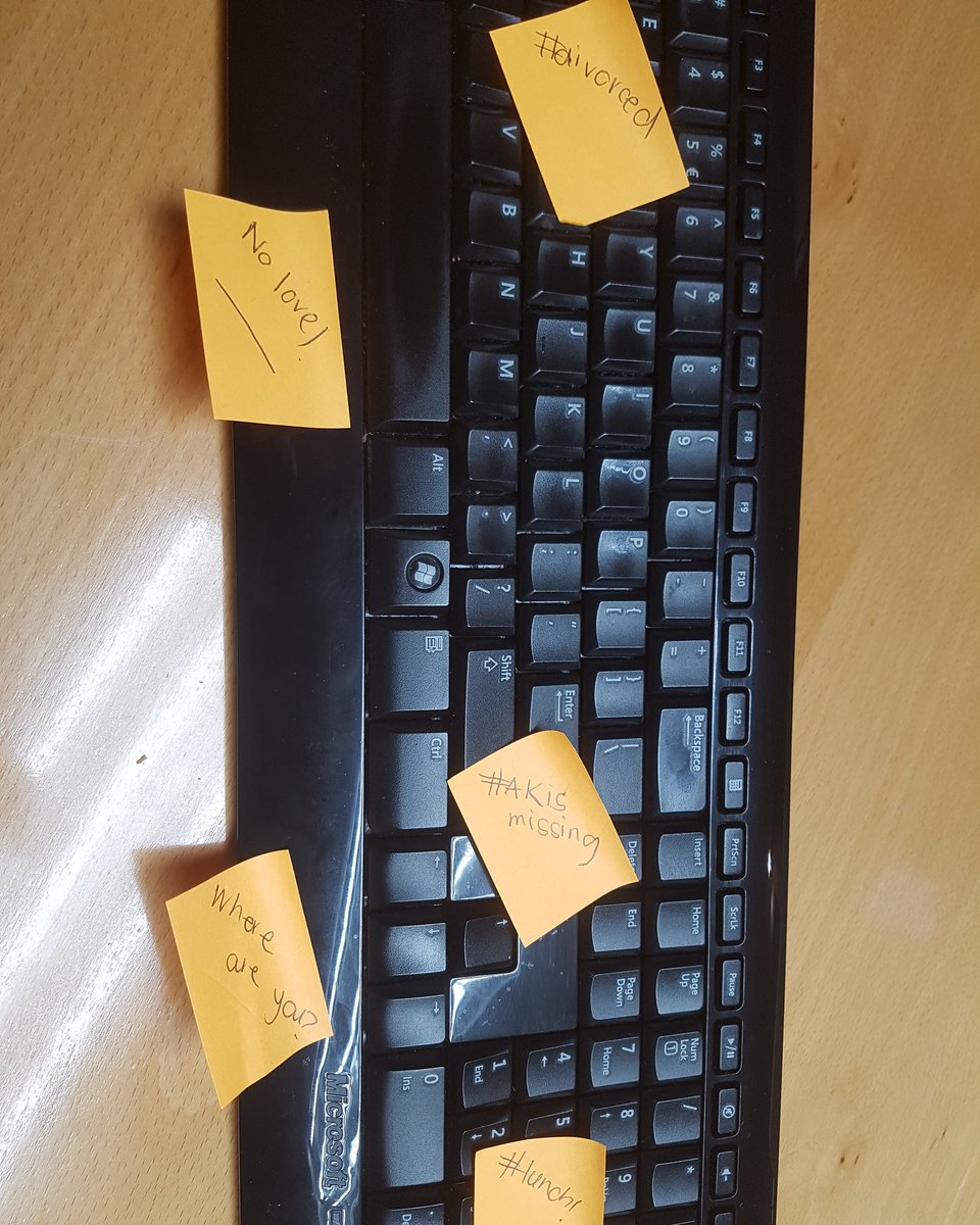 AK_MediaMan's tweet photo. When you in meetings all day and your colleagues miss you #FeelingTheLove #CSArocks #AwesomeTeam https://t.co/S4IAVgkStI