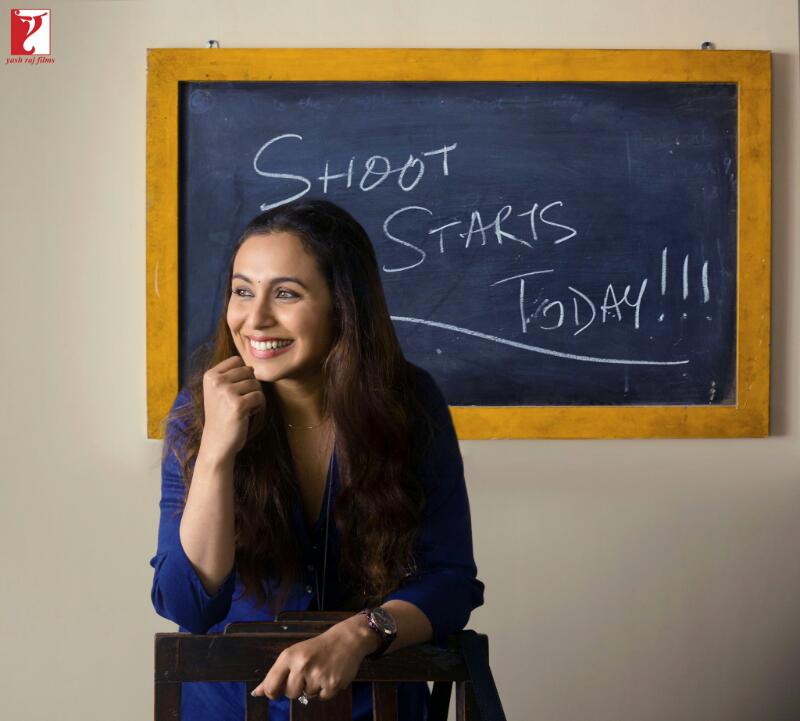 HemBharadwaj_ST's tweet photo. Rani Mukherjee is back with #YRFs new film #Hichki. https://t.co/XlyMqB7YyR