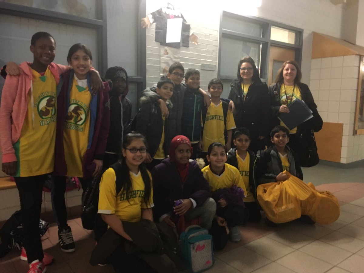 Goodluck to Highfield's Badminton team who are off for their tournament today! Go Hawks!!!!