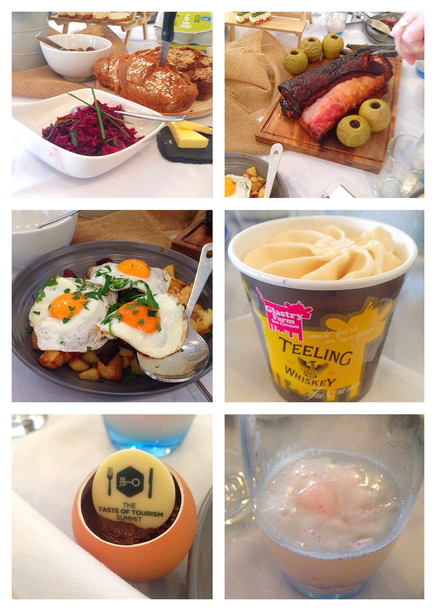 #TasteOfTourism summit... great talks on food trends, food tourism, local produce, wellbeing, kindness... amazing food at <a href="/cullodenestate/">Culloden Estate &Spa</a>