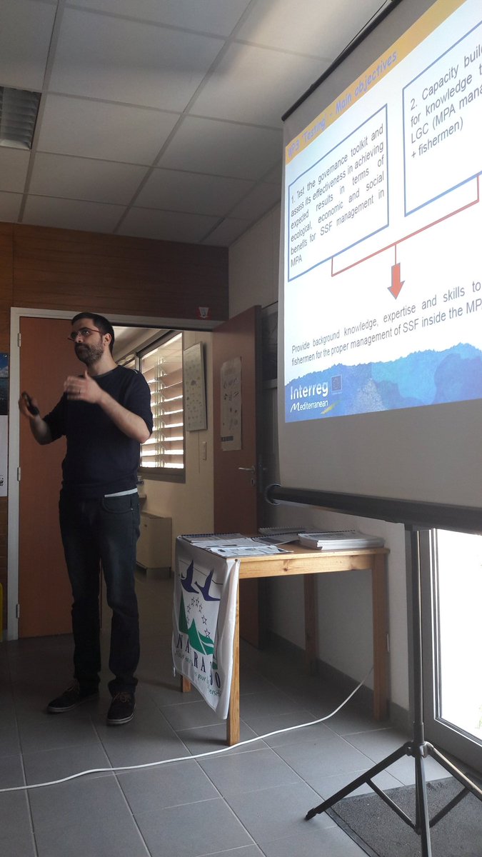 Starting #FishMPABlue2 ! Working for a more sustainble fishing!