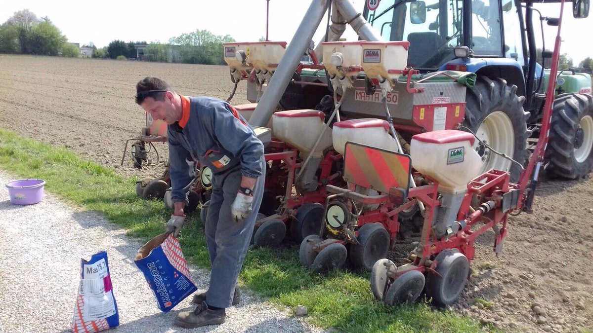 MAS_Italia's tweet photo. Oggi si semina il campo demo in provincia di Padova! Sarai tra quelli che verranno a visitarlo?#mais #cereali https://t.co/mN3HFDVdem