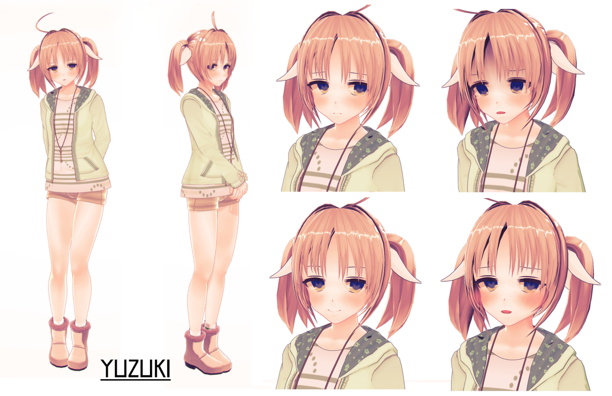 ユノ アニメのキャラ設定画っぽいの作ってみたかった Cm3d2 T Co N6jkpyby7h Twitter