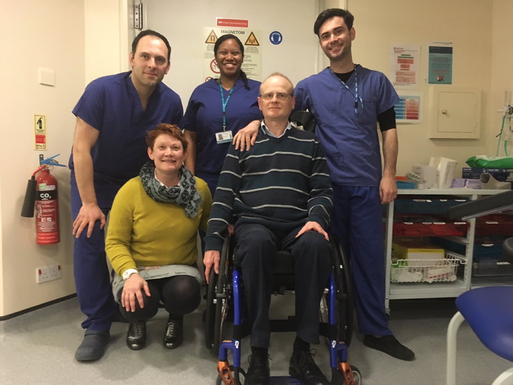 Thank you so much neuro-radiology team <a href="/uclh/">UCLH</a> Lee, Amy &amp; Nuno who helped with the #behindthescenes today &amp; helped us get some amazing photos