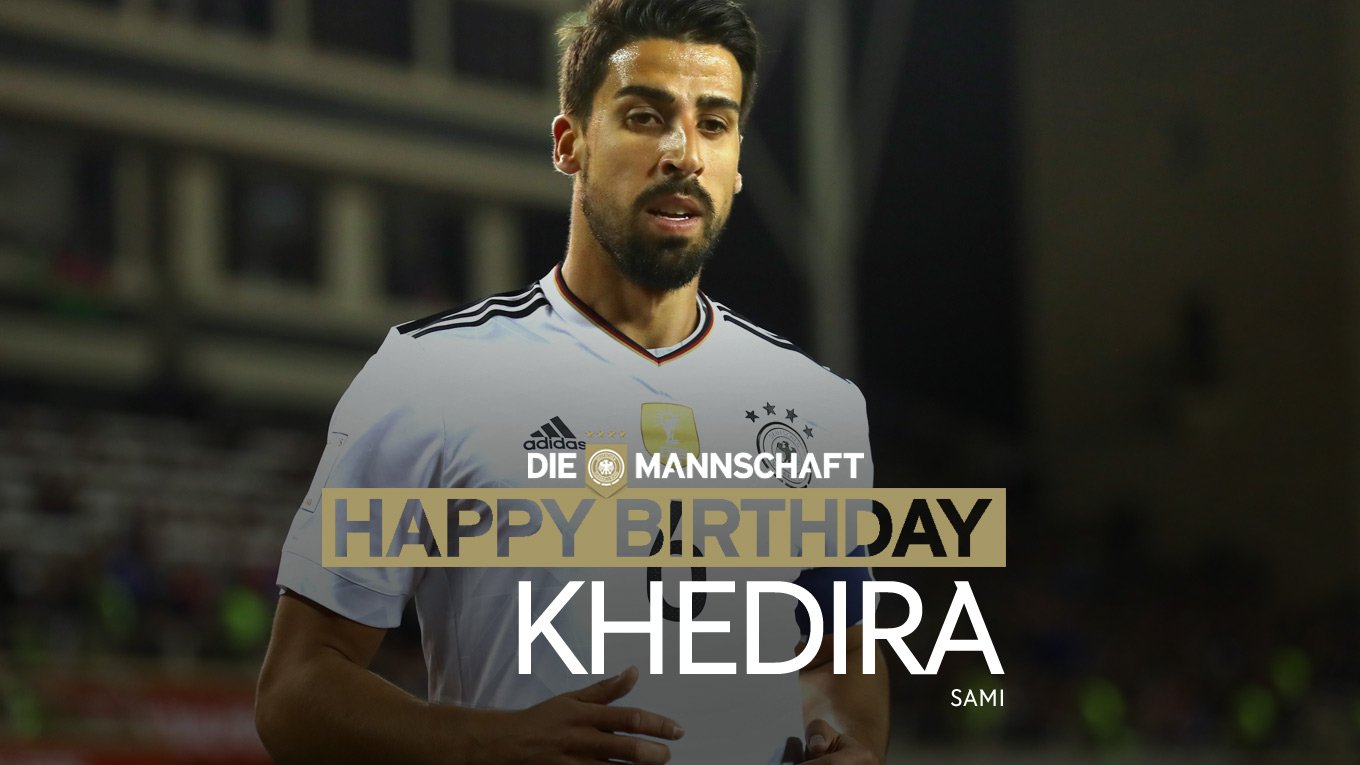 Happy 30th birthday, Sami Khedira! 