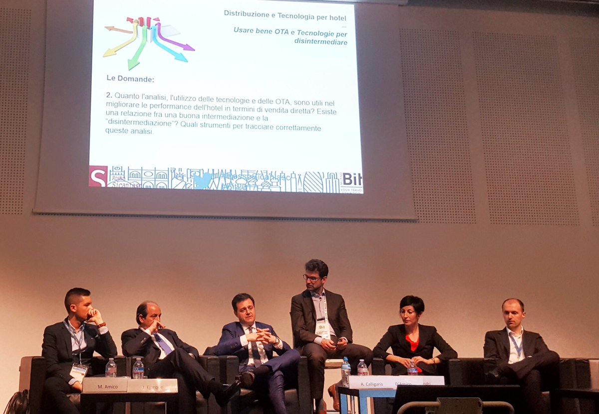 #Bit2017 formazione #rossosicaniasc | Distribuzione e tecnologia per hotel #hoteldistribution #hoteltechnology Follow the #panel